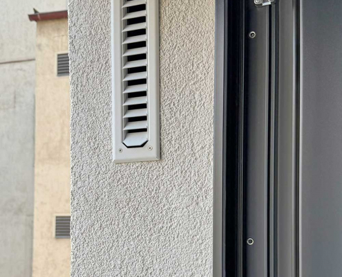 Lüftung freeAir im Fensterfalz