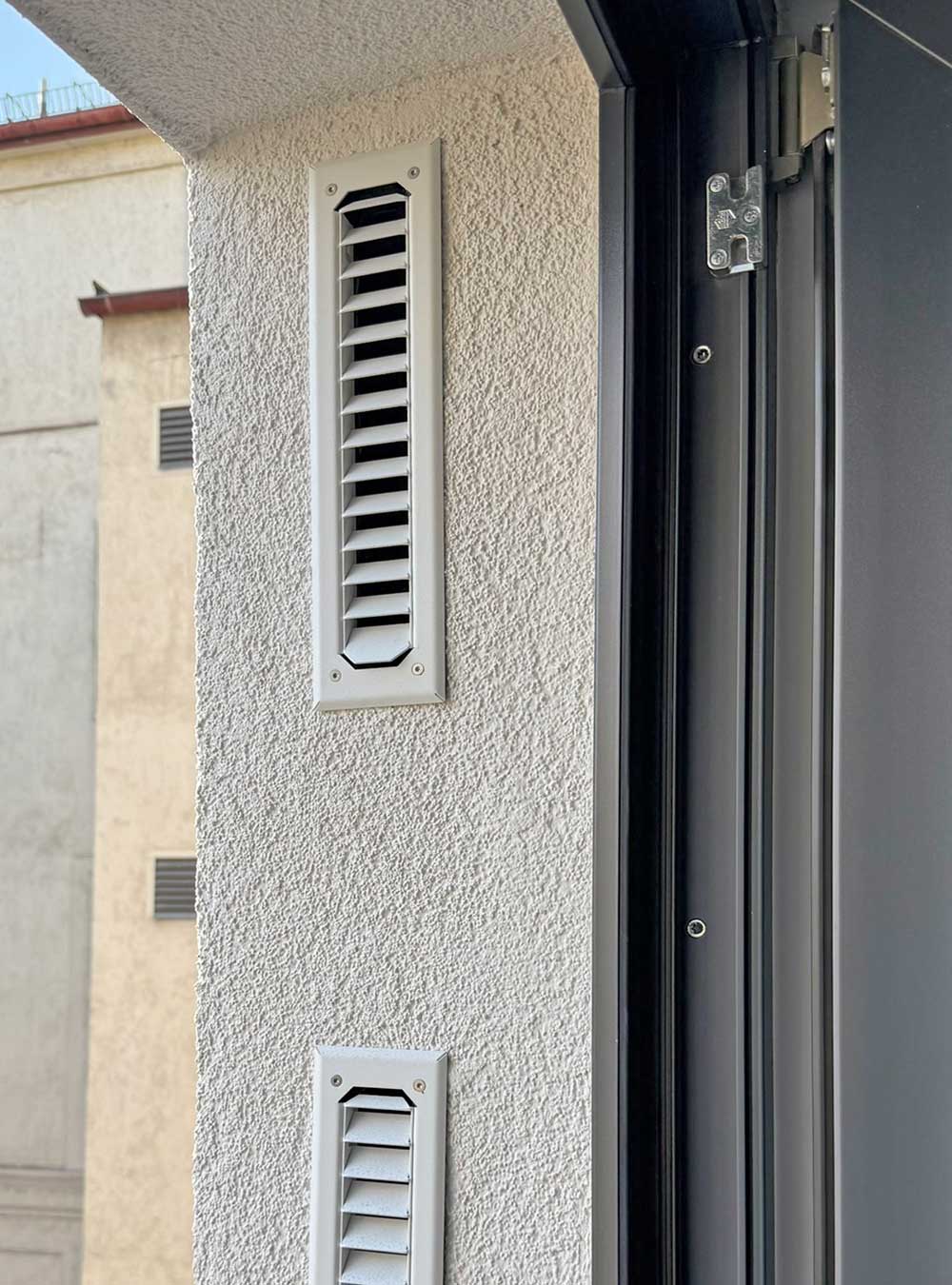 Lüftung freeAir im Fensterfalz
