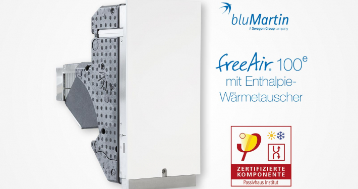 freeAir 100e - Enthalpie - PHI-Zertifikat