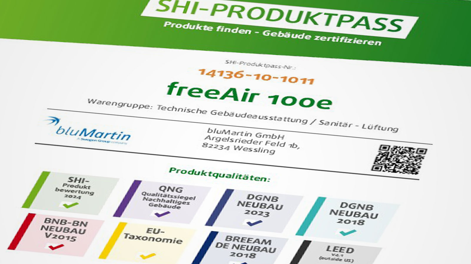 QNG-ready - EU-Taxonomie-konform QNG-ready - EU-Taxonomie-konform